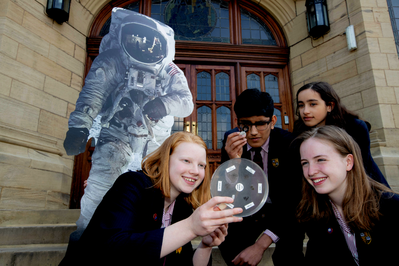 Moon rocks visit BGS