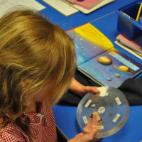 Moon rocks visit Tranmere Park Primary School